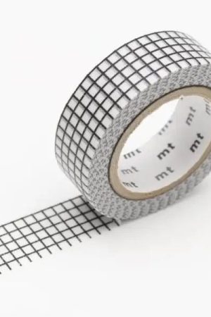 Black Graph Washi Tape