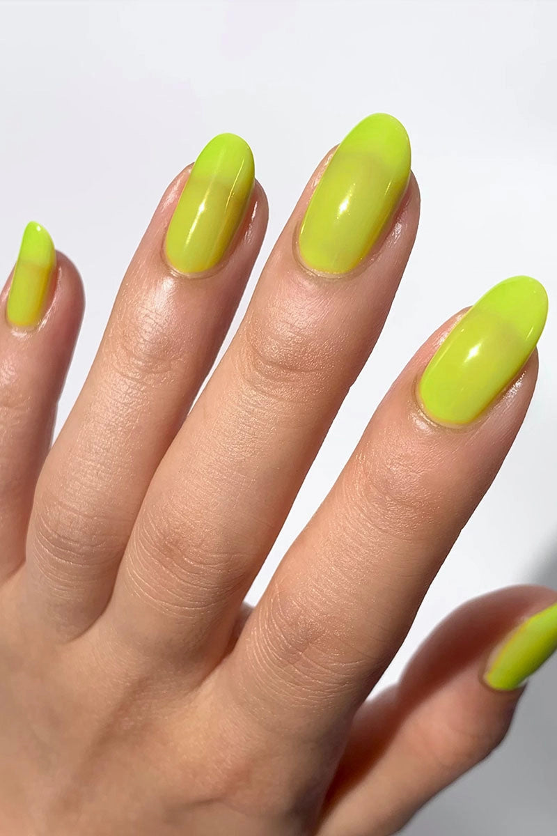 Chartreuse Star Fruit Jelly Nail Polish - Image 2