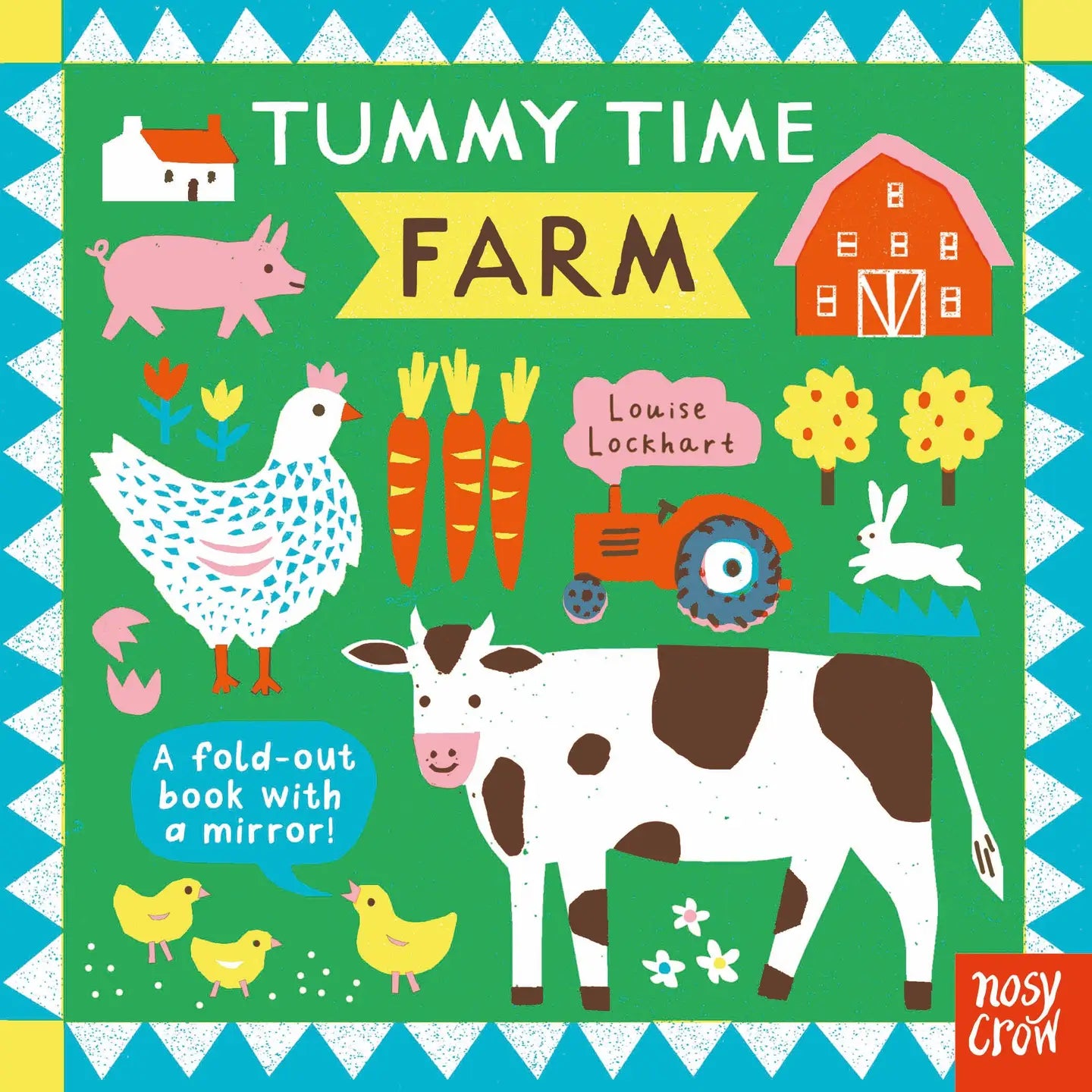 Tummy Time Farm Board Book by Louise Lockhart