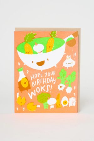 Wok Birthday Card