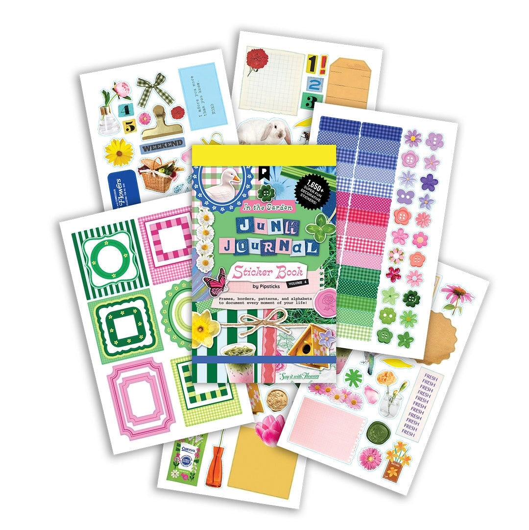 In the Garden Junk Journal Sticker Book - Image 15
