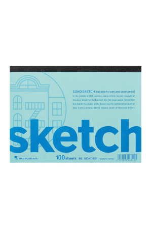 Blue Maruman B6 Sketchbook