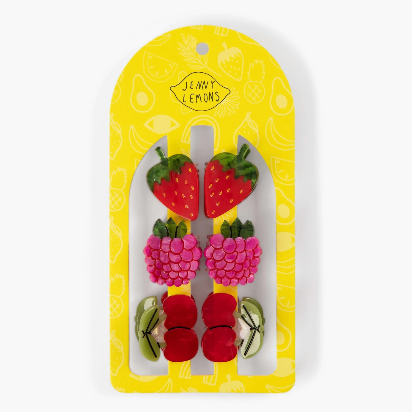 Micro Berry Basket Hair Claw Clip Set - Image 8