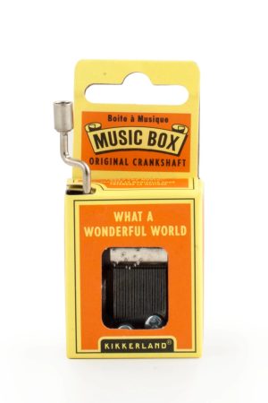 What a Wonderful World Crank Music Box