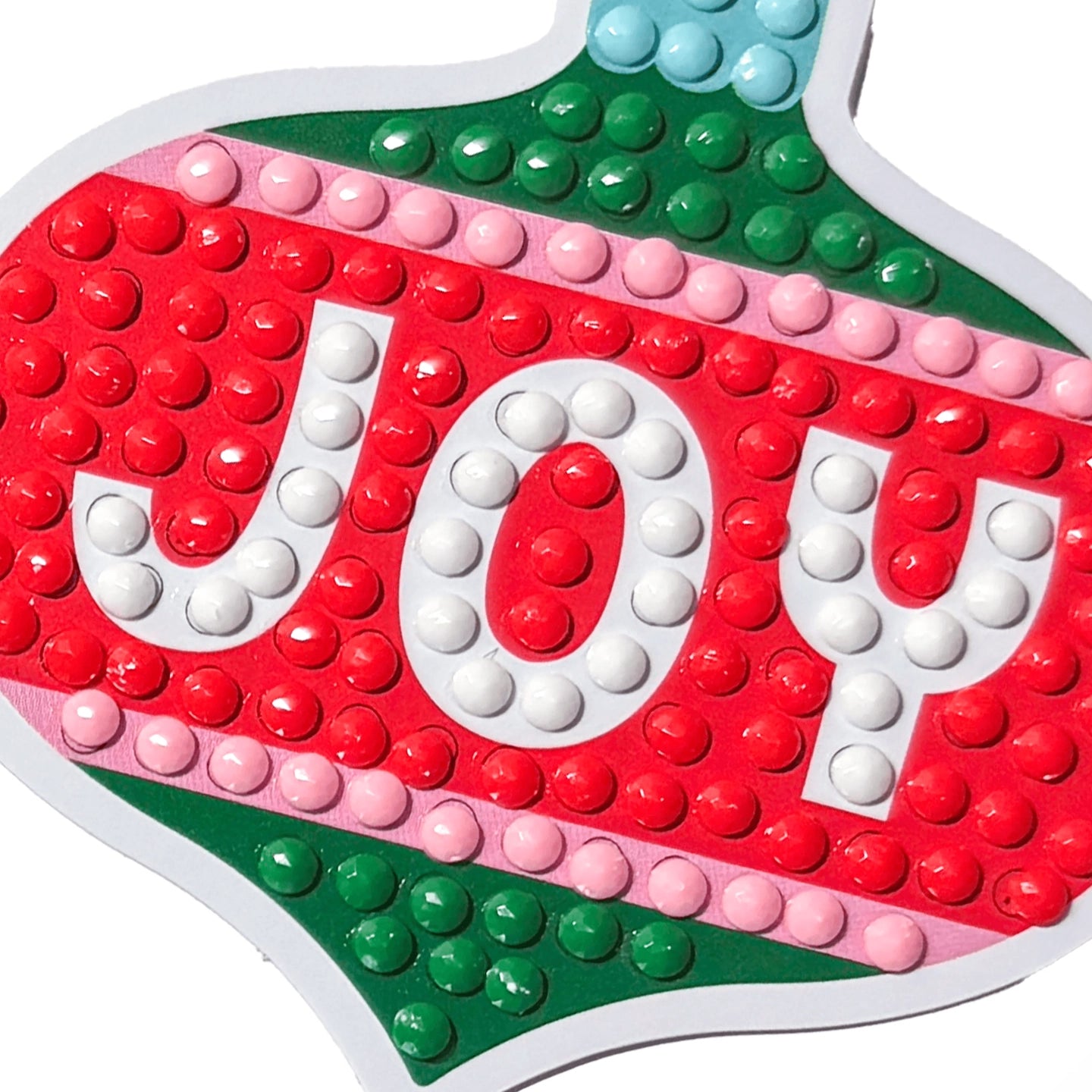 Mini Razzle Dazzle Diy Gem Sticker Kit - Jingle & Joy - Image 3