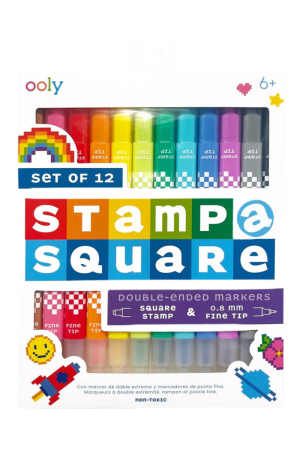 Stamp-A-Square Markers