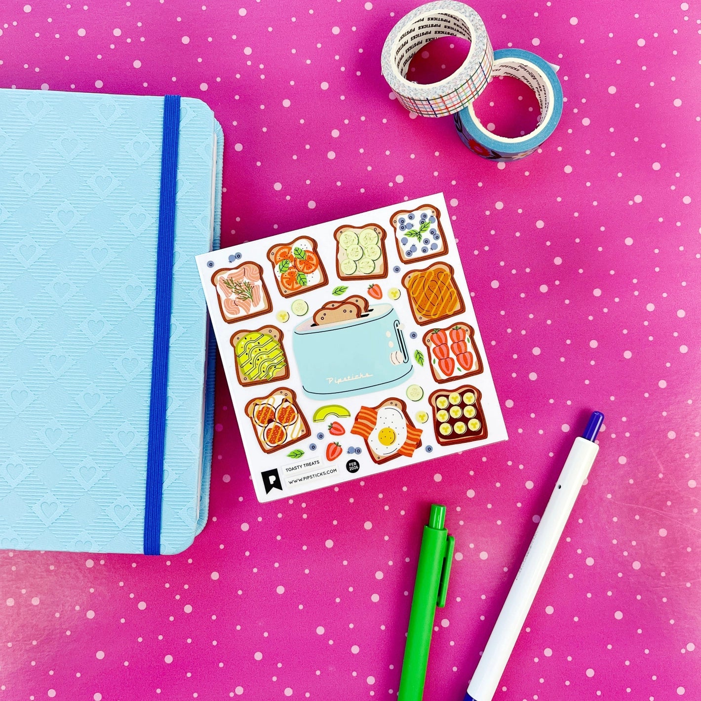 Toasty Treats Sticker Sheet - Image 2