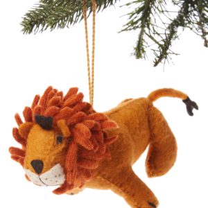 SALE Lion Ornament