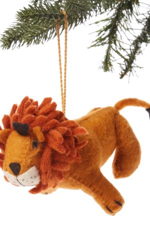 SALE Lion Ornament