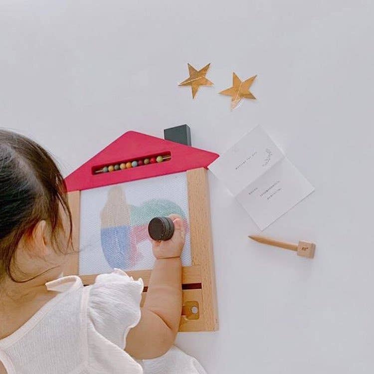Oekaki House Magic Drawing Board - Cat - Image 3