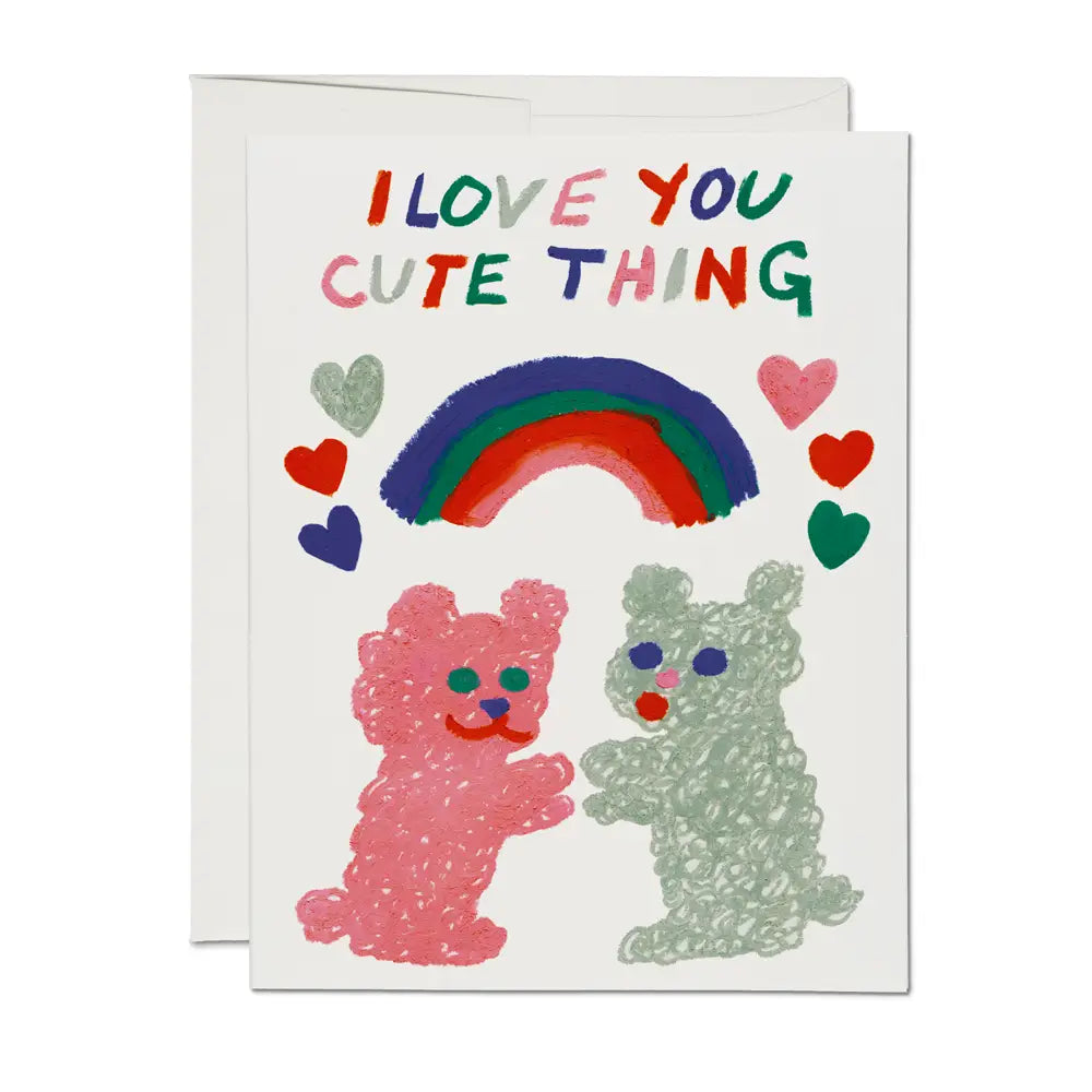 I Love You Cute Thing Card