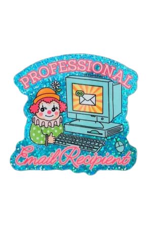 Professional Email Recipient Glitter Sticker
