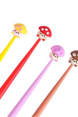Mushroom Buddy Wiggle Gel Pen