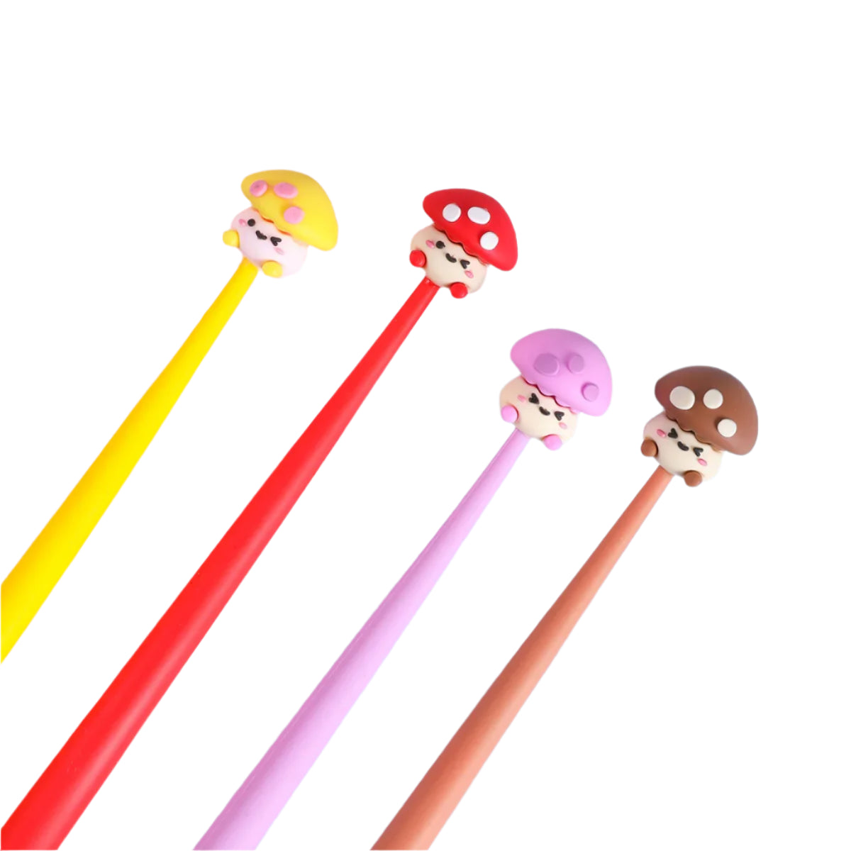 Mushroom Buddy Wiggle Gel Pen