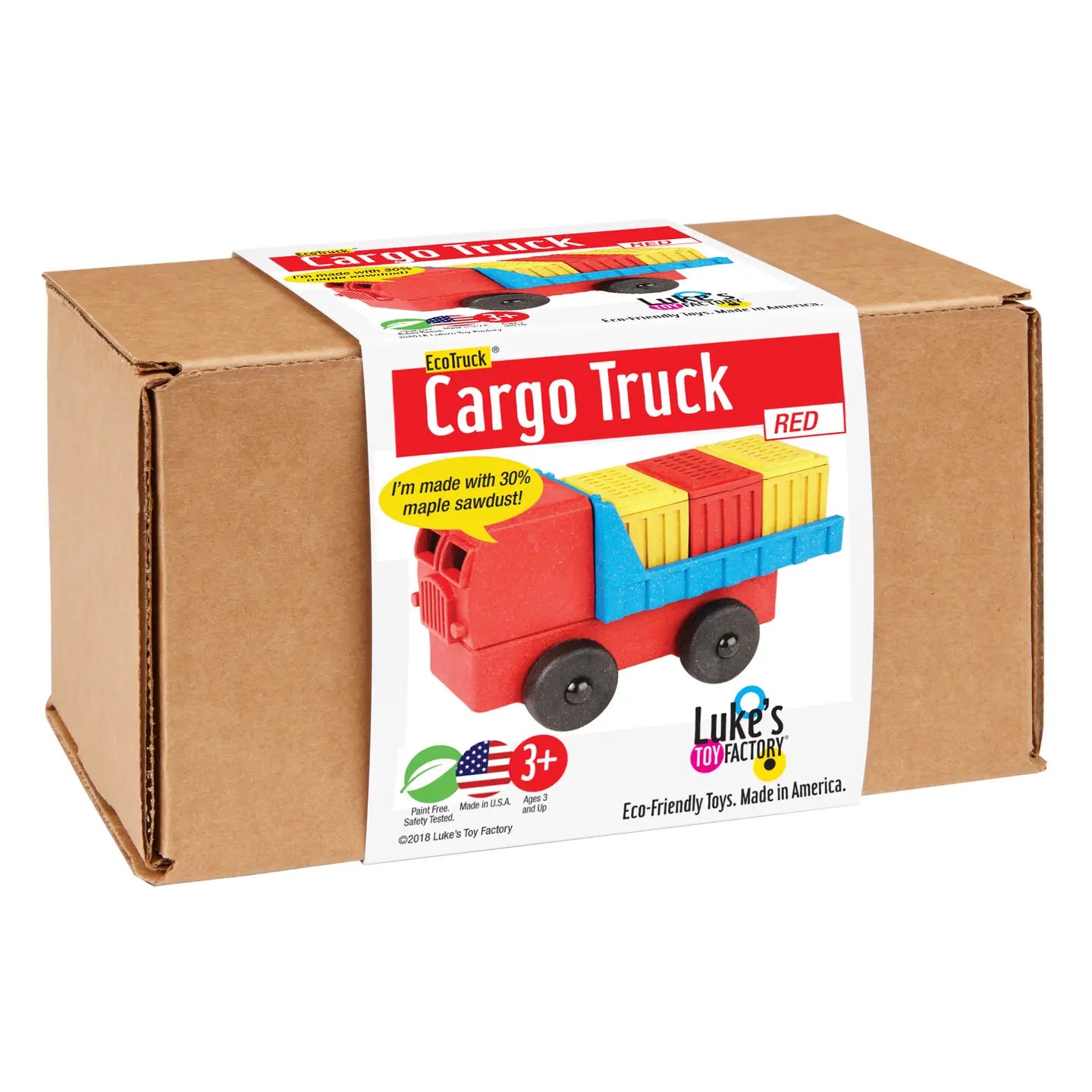 Red Cargo Truck - Image 5