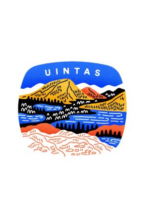 Uinta Mountains Sticker