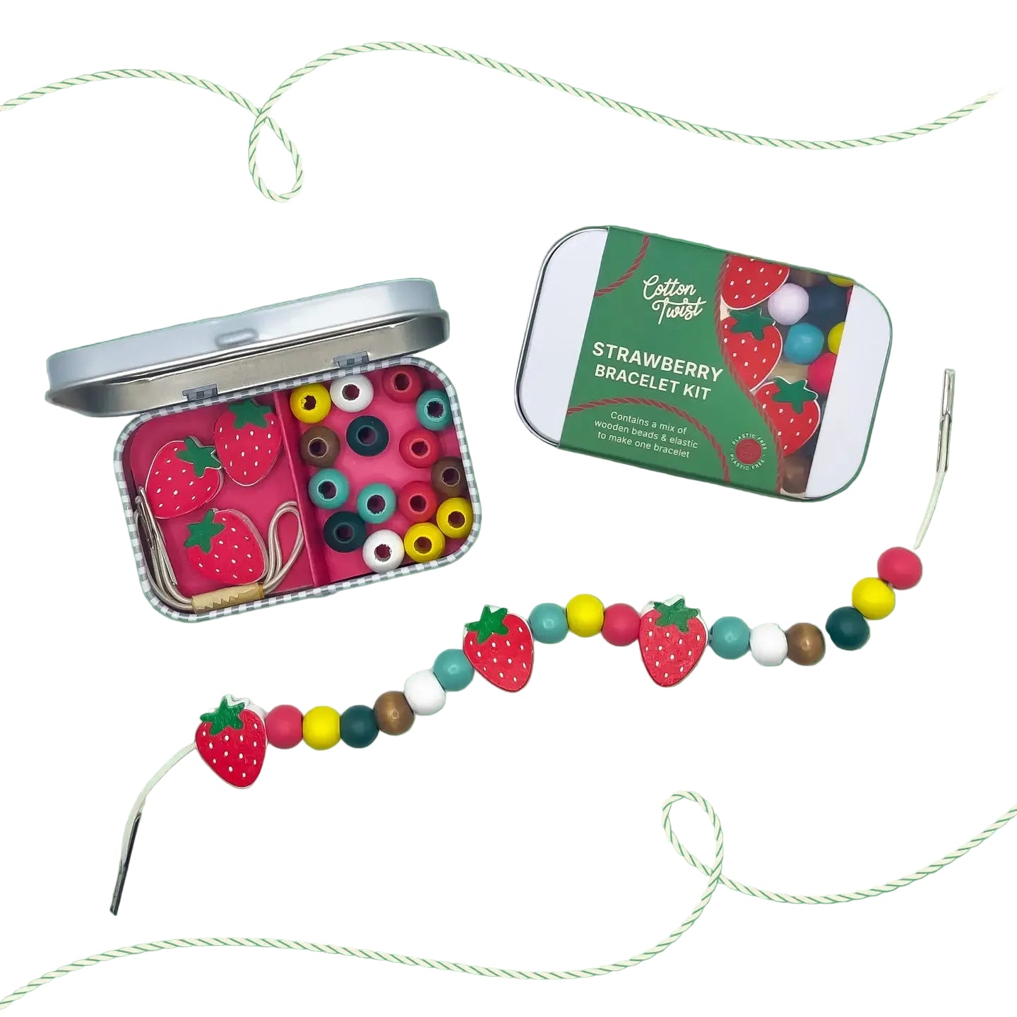 Mini Strawberry Bead Kit