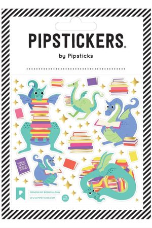 Dragon My Books Along Sticker Sheet