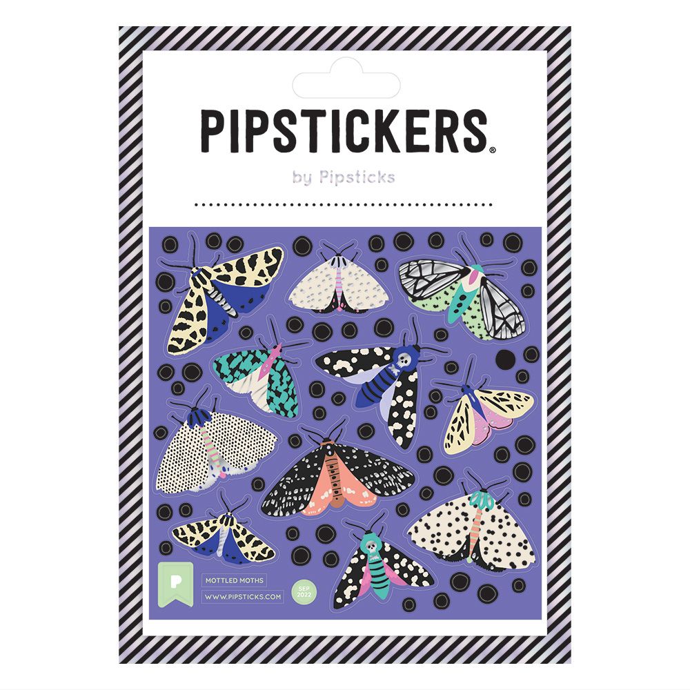 Mottled Moths Sticker Sheet