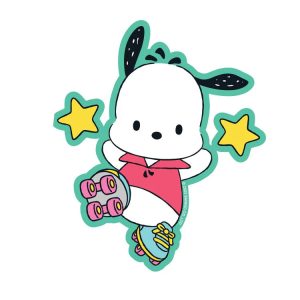 Pochacco Roller Skate Vinyl Sticker