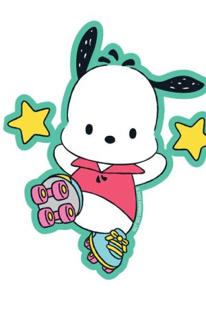 Pochacco Roller Skate Vinyl Sticker
