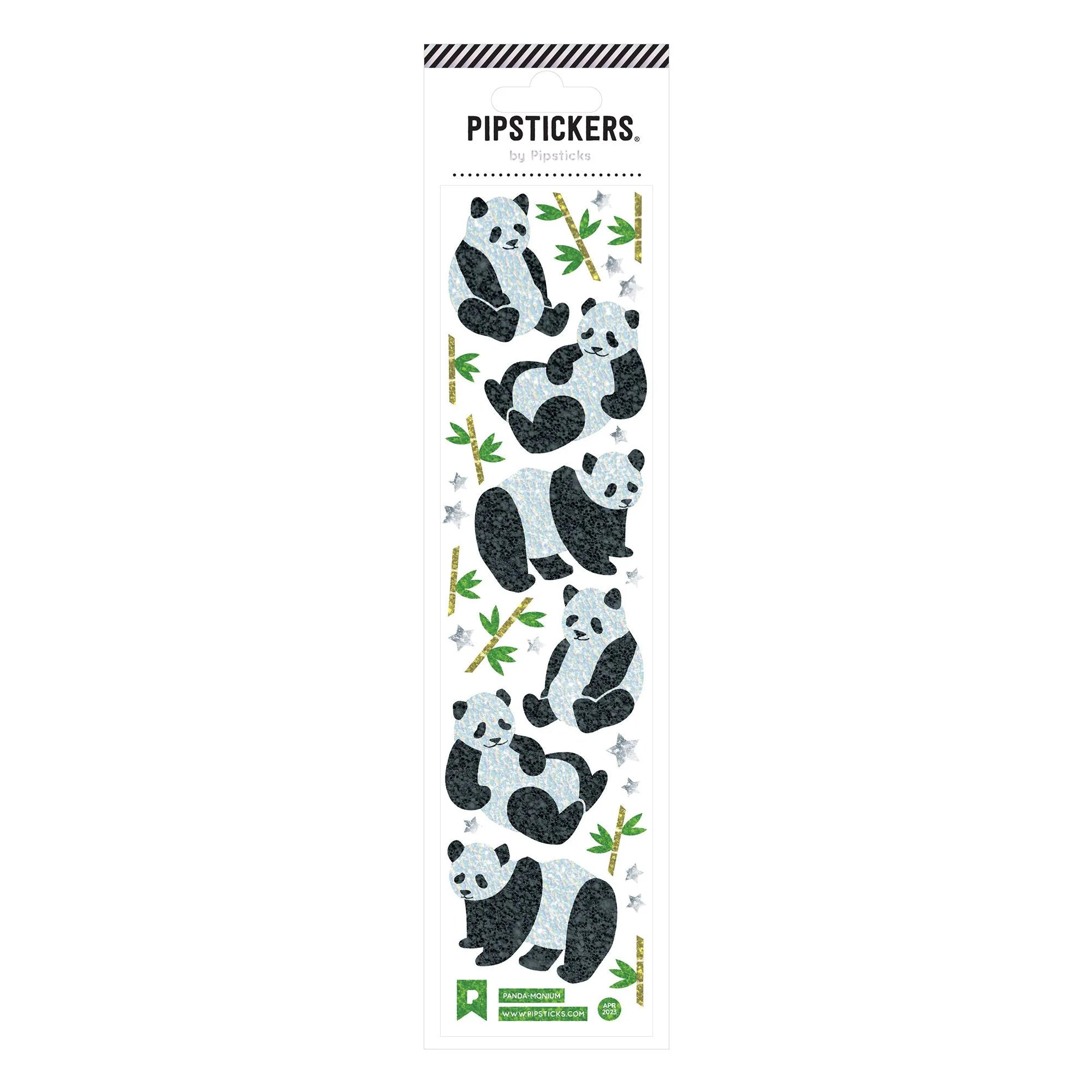 Panda-Monium Sticker Sheet