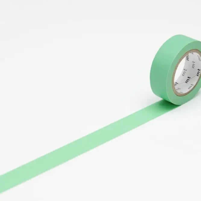 Matte Mint Green Washi Tape - Image 2