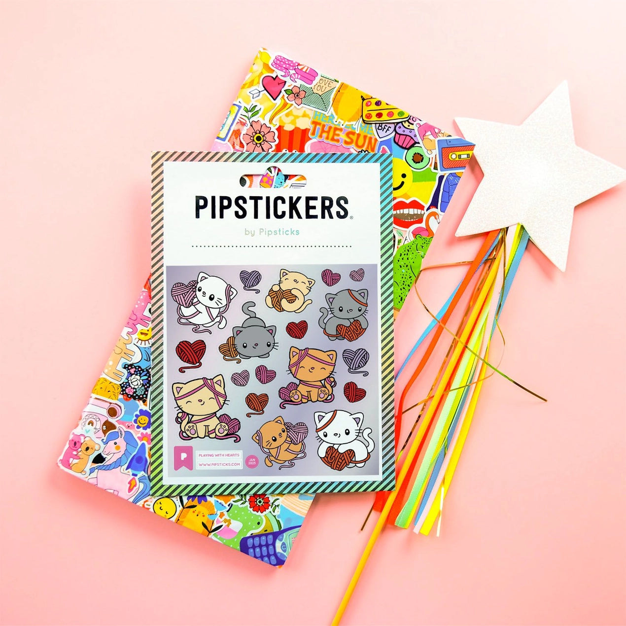 Playing With Hearts Sticker Sheet - Image 3