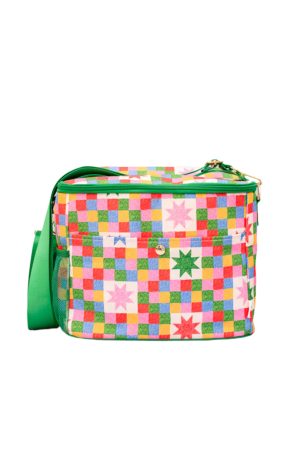 Checker Stars Cooler Bag