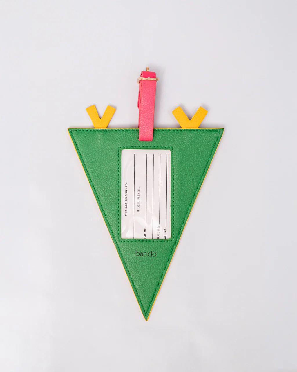 Getaway Shaped Luggage Tag - Pennant - Image 2