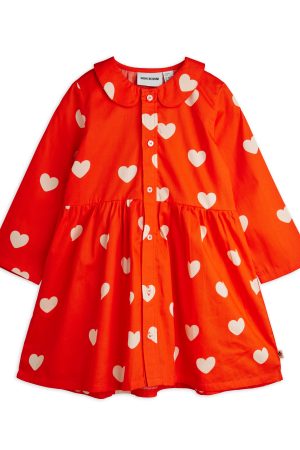 SALE Hearts Woven Dress