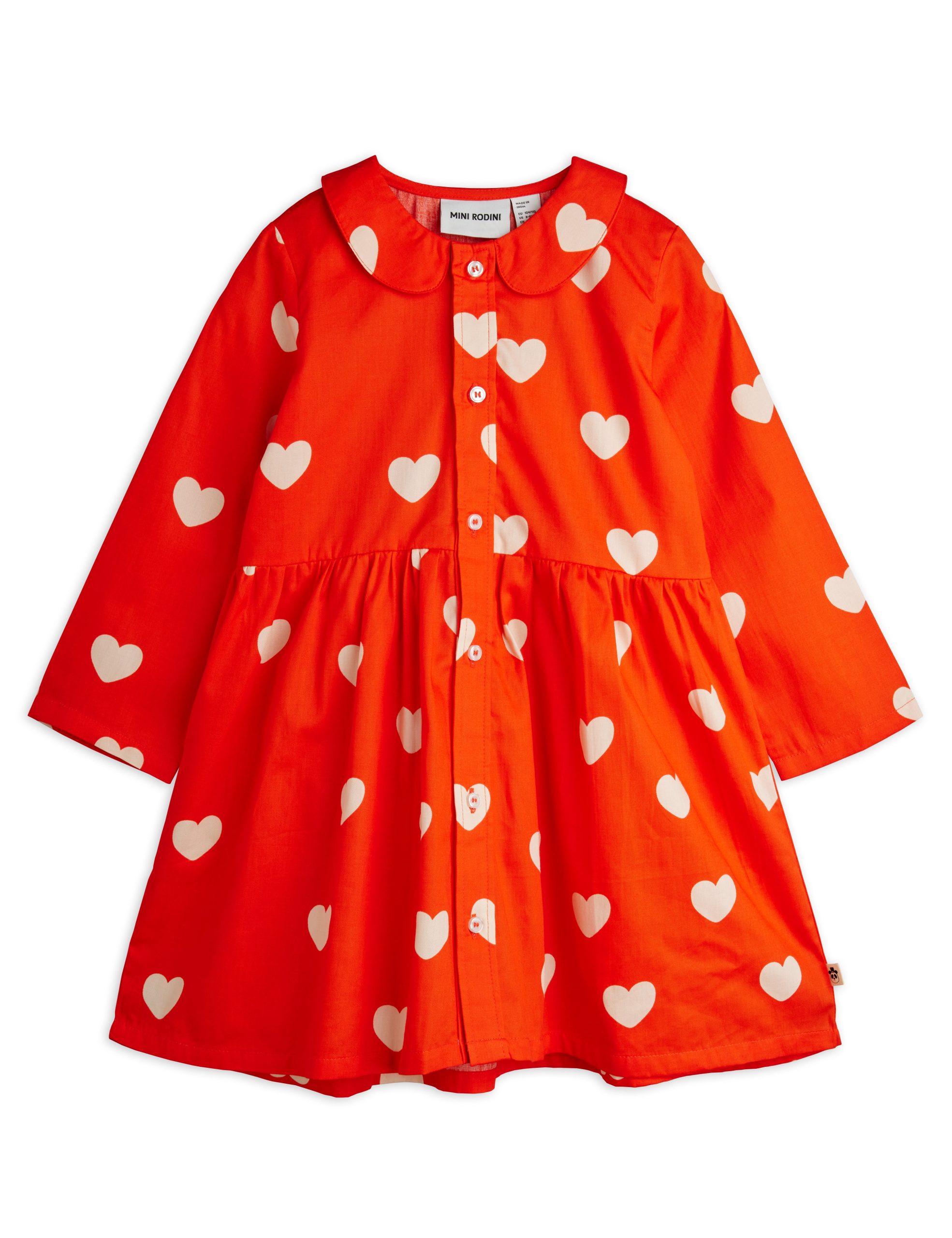 SALE Hearts Woven Dress