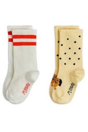 Doggie 2-pack Baby Socks
