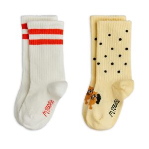 Doggie 2-pack Baby Socks