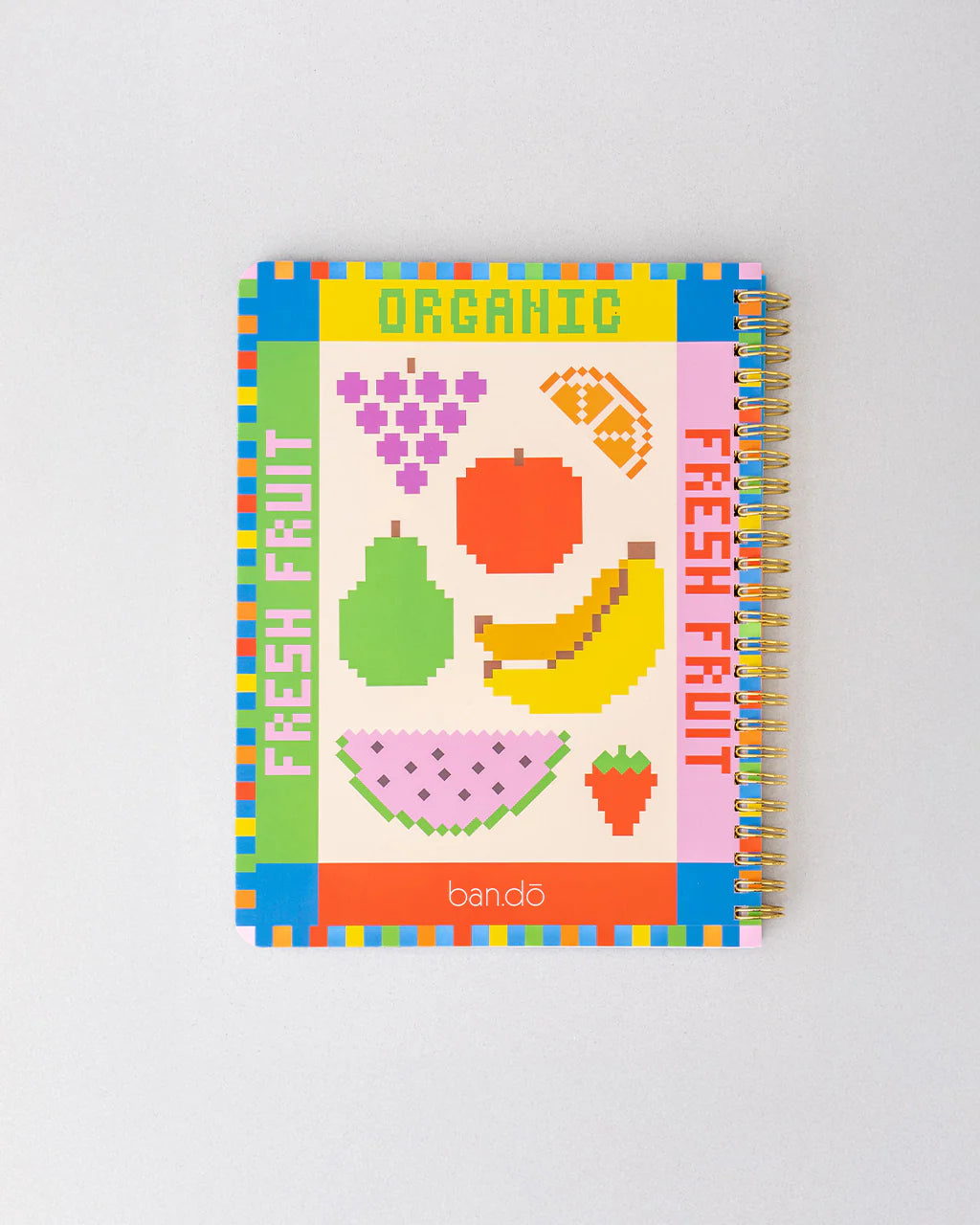 Rough Draft Mini Notebook - Fruit Tiles - Image 5