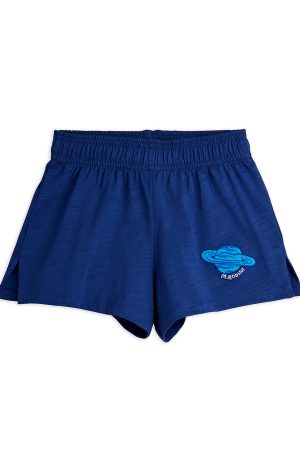 Planet Embroidered Shorts