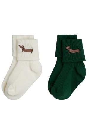 Dog 2-Pack Baby Socks