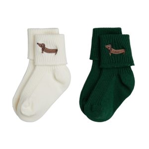Dog 2-Pack Baby Socks