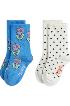 Polka Dot Violas 2-Pack Socks