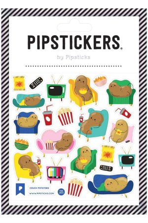 Couch Potatoes Sticker Sheet