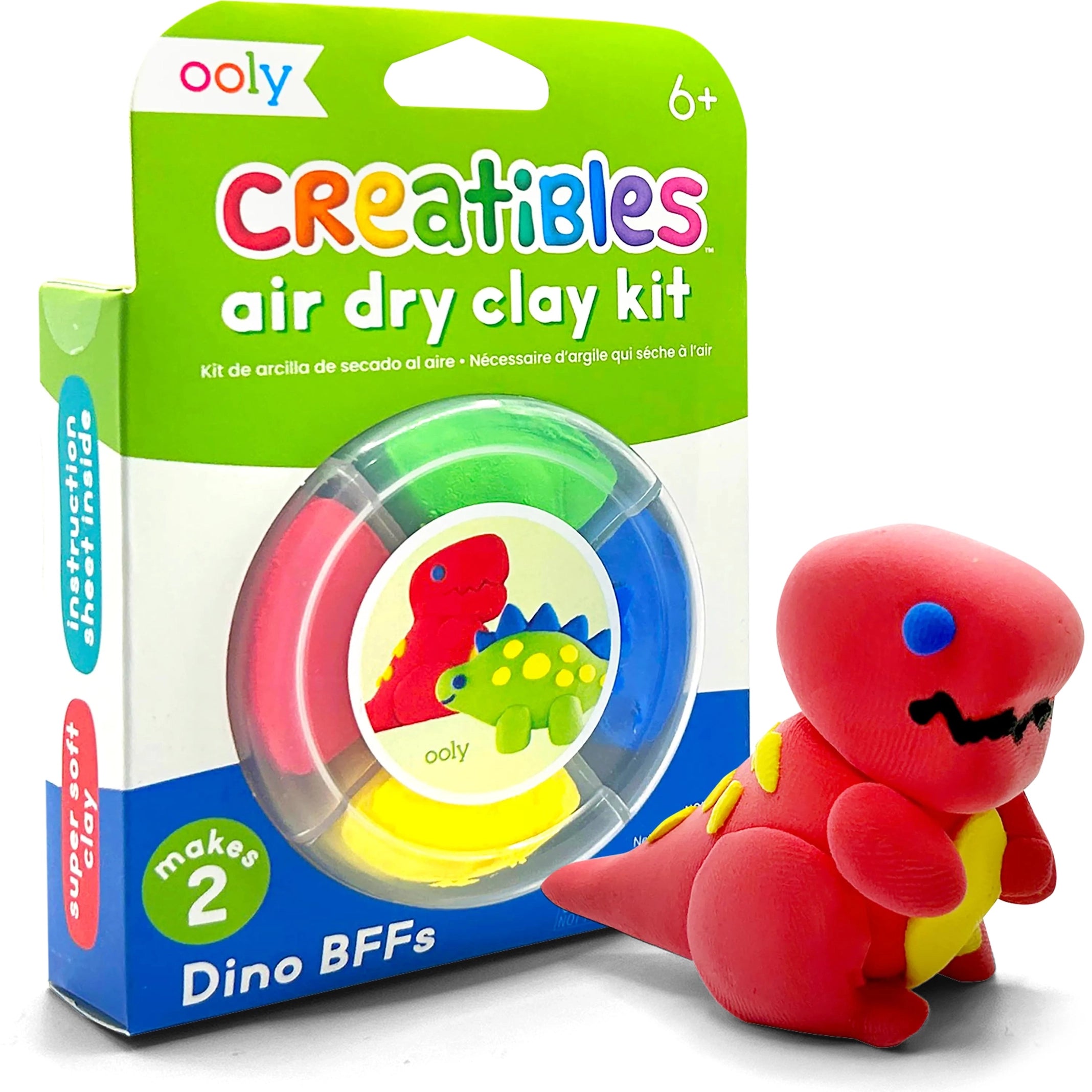 Creatibles Air Dry Clay BFF's Kit - Dino Pals - Image 4