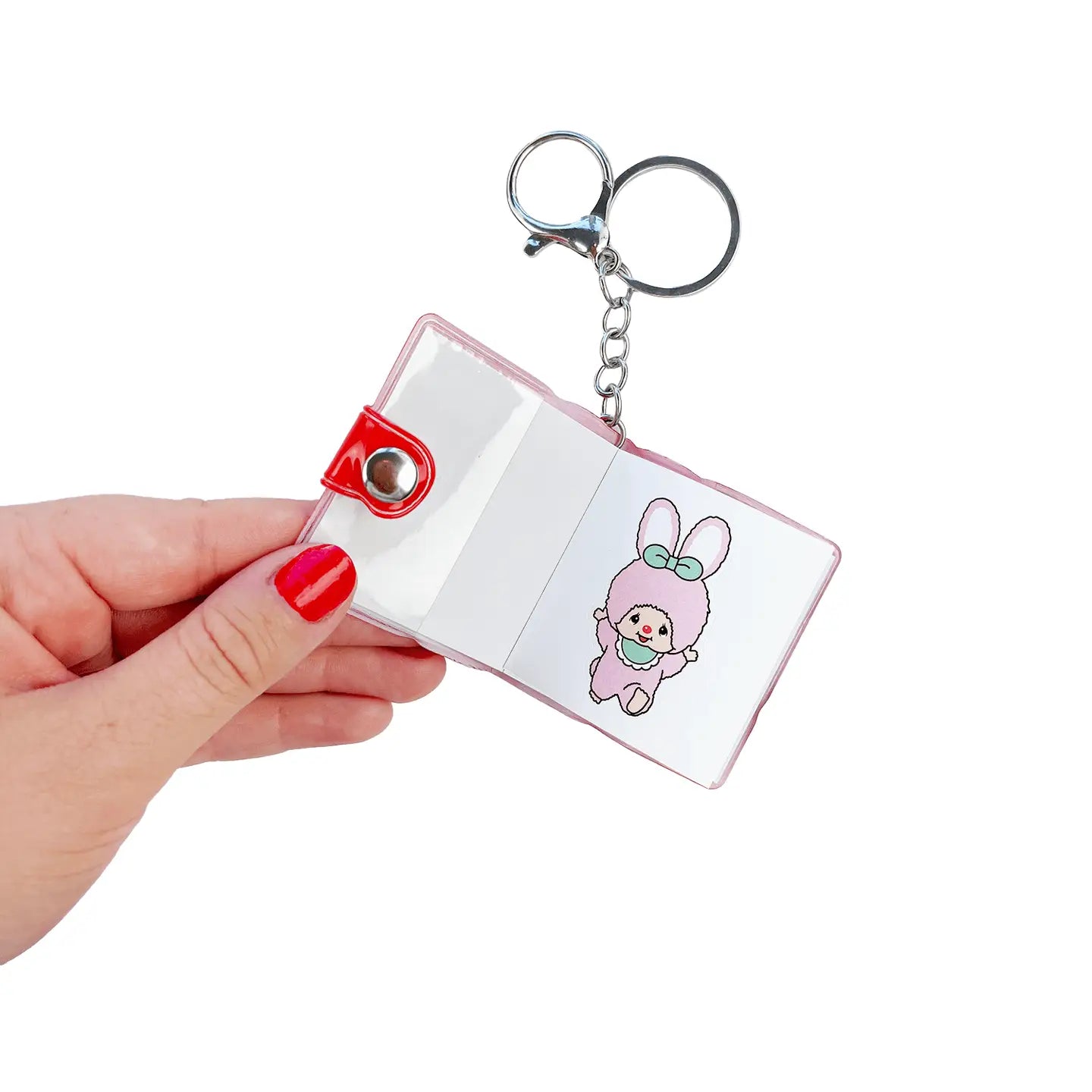 Friends Forever Monchhichi Mini Stickerbook Keychain - Image 7