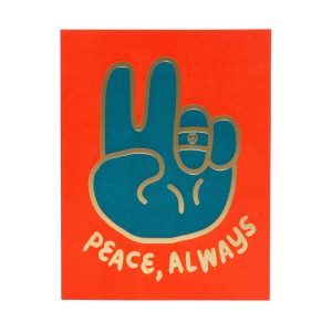 Peace Always Greeting Card