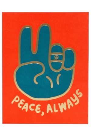 Peace Always Greeting Card