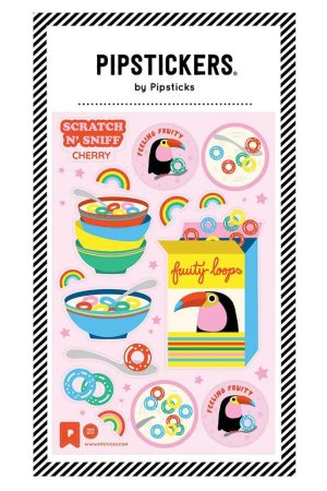 Loop-De-Loops Scratch and Sniff Sticker Sheet