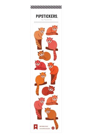 Red Panda Tales Sticker Sheet