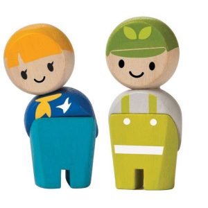 Service Crew Wooden Dolls