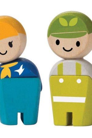 Service Crew Wooden Dolls