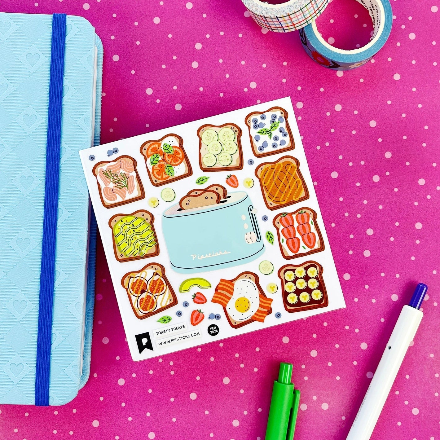 Toasty Treats Sticker Sheet - Image 3