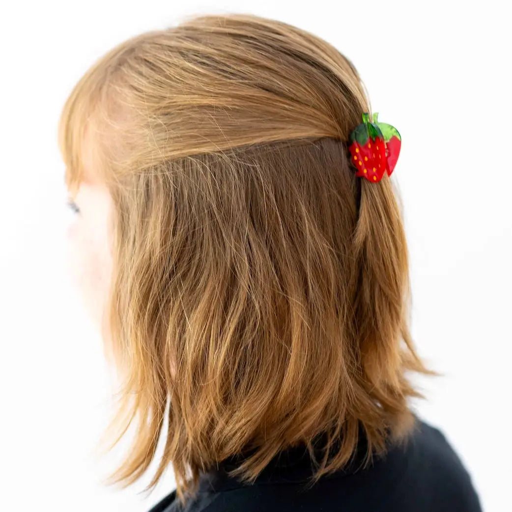 Mini Strawberry Hair Claw - Image 2